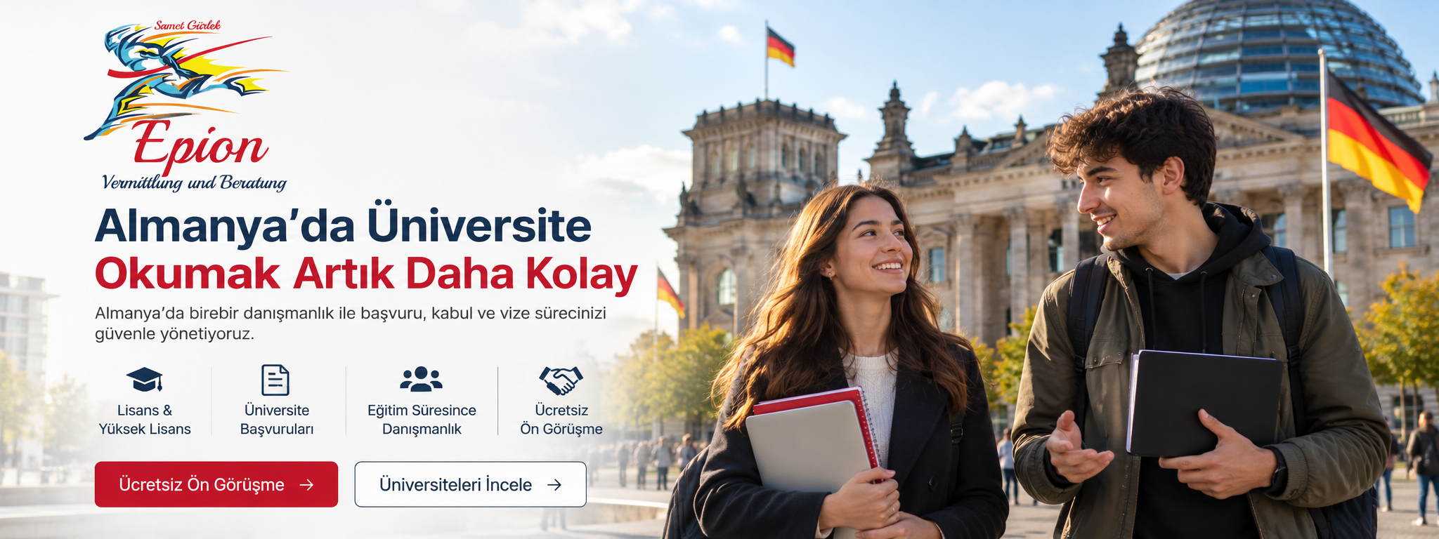 Almanya'da Üniversite Eğitimi | EPION Almanya'da üniversite eğitimi ve EPION eğitim danışmanlığı